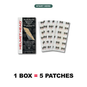 Helmet Head Anti-Acne Sports Patch - 1 Pack