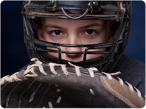 Batting or catcher’s helmet